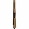 Ekena Millwork Alberta Rough Sawn Timber Gable Bracket, Western Red Cedar, 60"W x 27"H x 2"D x 6"F, 11/12 Pitch GBW060X27X0206ALB00RWR - alternate 5